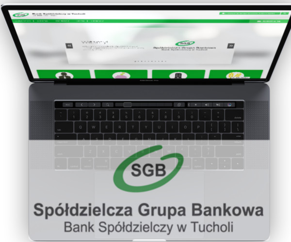 Website for Cooperative Bank in Tuchola