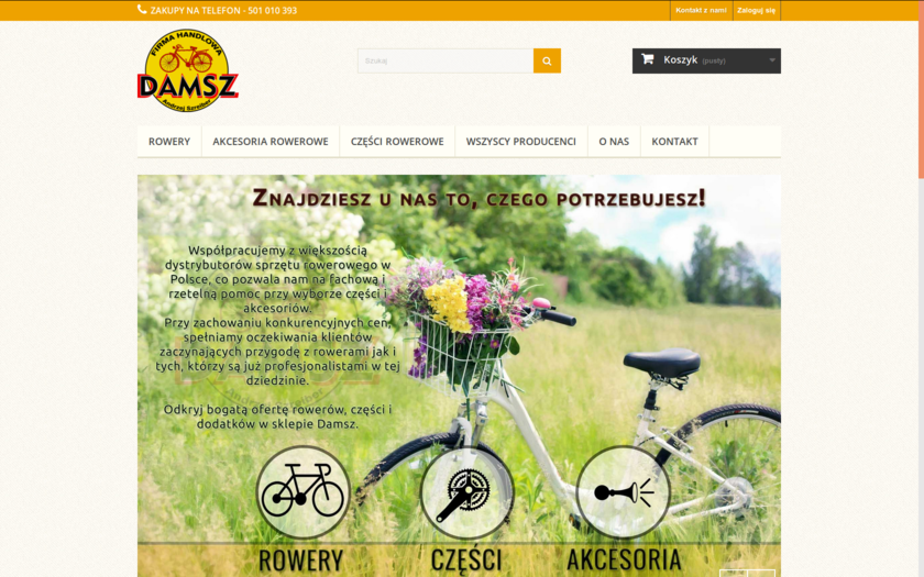 Damsz - sklep rowerowy